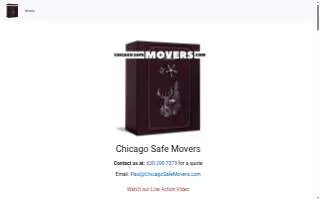 Chicago Safe Movers website