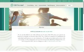 Old Second National Bank of Darien website