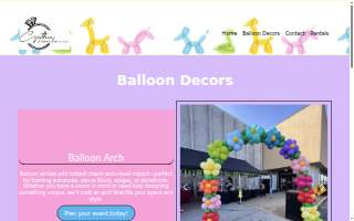 Cynthia’s Balloons & Event. Decor