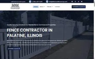 Diamond Fence Corp. of Des Plaines website