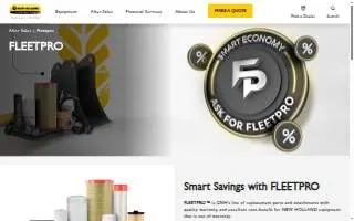 FleetPro Leasing Inc website