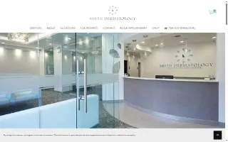 Sheth Dermatology website