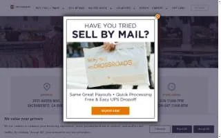 Crossroads Trading of Evanston website