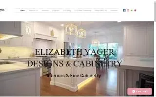 Elizabeth Yager Designs - Interior Design and Cabinetry of Effingham website