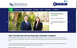 The Rooth Law Firm website