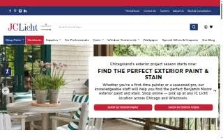JC Licht Blinds & Shades Store Evanston website