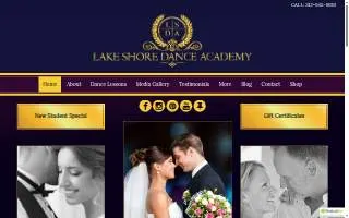 Lake Shore Dance Academy of Evanston website