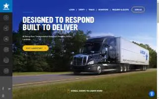 Landstar Global Logistics website