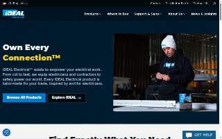 Ideal Electrical Services website
