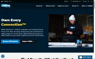Ideal Electrical Services of Bedford website
