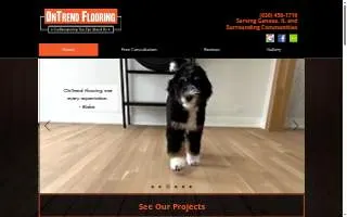 OnTrend Flooring website