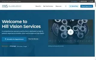 Hill Vision Services of Glen Carbon website
