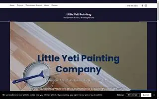 Little Yeti Painting of Glen Carbon website