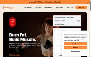 Orangetheory Fitness of Glenview website