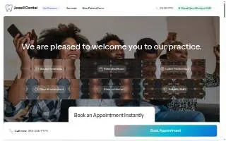 Jewell Dental website