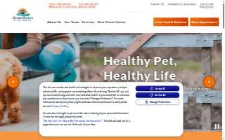 Great Rivers Animal Hospital of Godfrey website