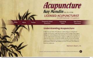 Kay Mondin Acupuncture - RN, Licensed Acupuncturist