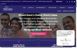 Hope Clinic of Granite City website