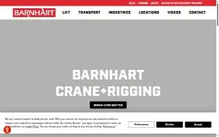 Barnhart Heating & Cooling website