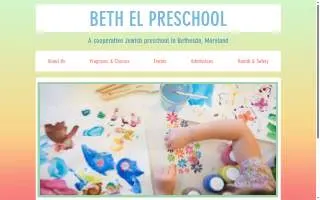 Bethel Preschool website