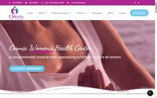 Omnia Med Spa of Hanover Park website