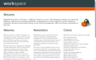 Workspace Digital of Hanover Park website