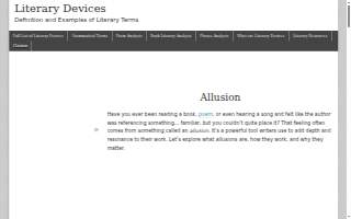 Allusions