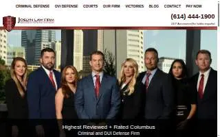 Joslyn Law Firm of Columbus website