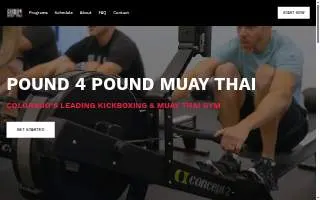 Pound4Pound Fitness Equipment website