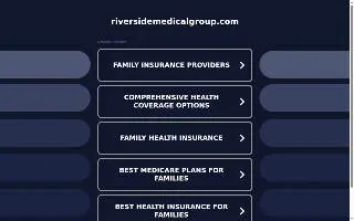 Riverside Medical Group Orthopedic Specialists website