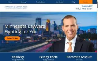 Arneson & Geffen, PLLC of Minneapolis website