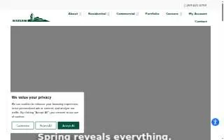 Mariani Landscape of Lake Forest website