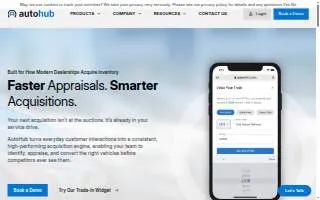 Autohub Motors website