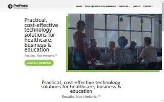 ProPoint Construction Inc. website