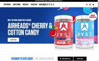 RYSE Fitness of Lincolnwood website
