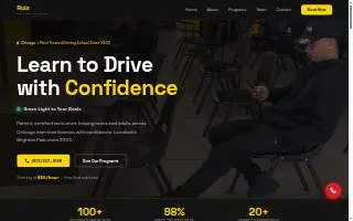 Ruiz Driving School of Lincolnwood website