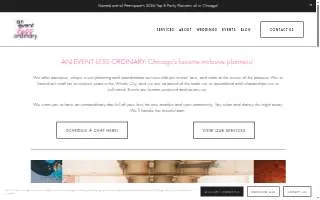 An Event Less Ordinary website