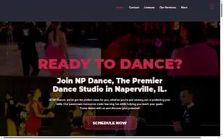 NP Dance Studio Naperville website