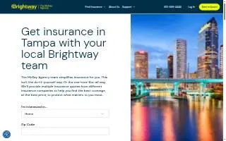 Brightway Insurance, The McKay Agency website