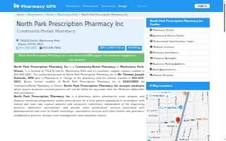 North Park Prescription Pharm of Loves Park website