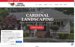 Cardinal Landscaping, Maintenance & Snow Removal of Matteson website