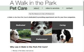 A Walk In the Park Pet Care, Inc.