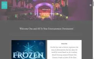 The Spotlight Theatre website