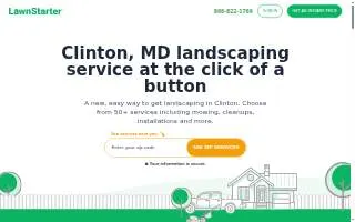 Landscaping And More LLC website