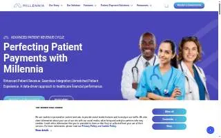 Millennia Professional Services website
