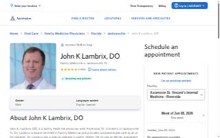 John K. Lambrix, DO