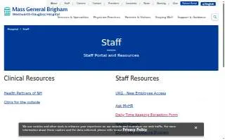Staff Providers of Morton Grove website