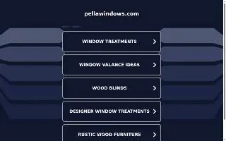 Pella Windows and Doors Showroom of Naperville website
