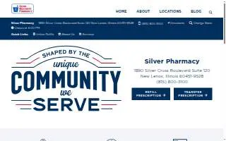 Silver Pharmacy website