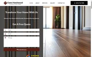 Core Hardwood Flooring & Refinishing